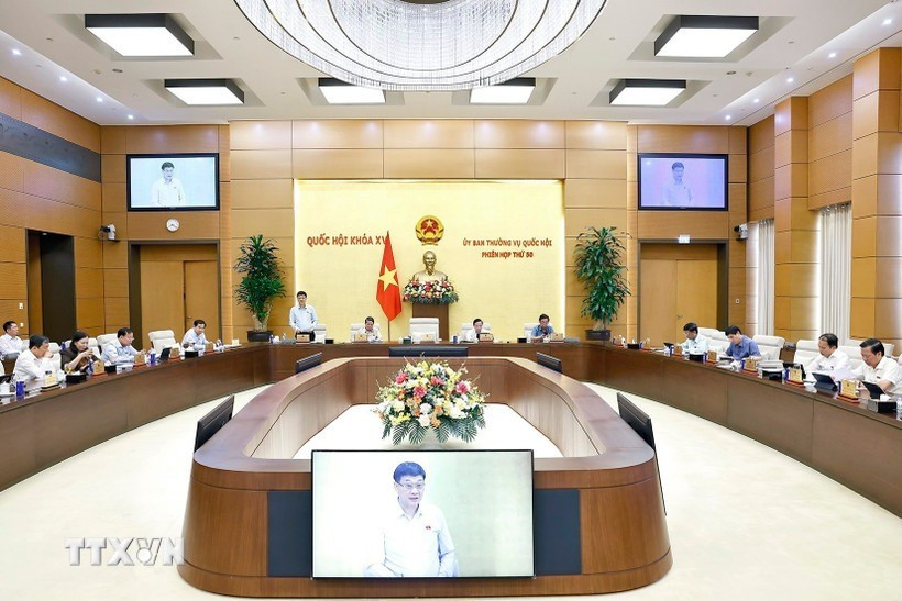 Quang cảnh phiên họp. Ảnh: Doãn Tấn/TTXVN uy-ban-thuong-vu-quoc-hoi.jpg