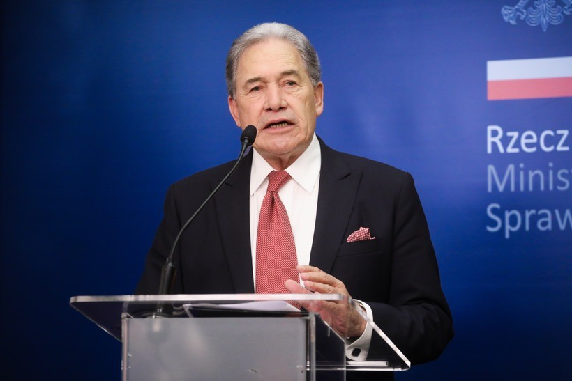 Ngoại trưởng New Zealand Winston Peters. Nguồn: PAP/TTXVN new-zealand.jpg
