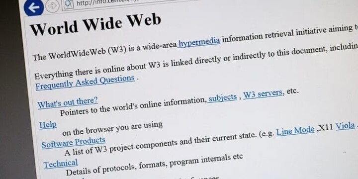 Bài đăng trên usenet ngày 6/8/1991 về WorldWideWeb của Tim Berners-Lee. (Nguồn: w3) 1-7373.jpg