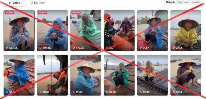 Những hình ảnh, video clip do AI ngụy tạo thu hút hàng trăm nghìn lượt xem, gây hoang mang dư luận và làm &apos;loãng&apos; những thông tin cảnh báo khẩn cấp.