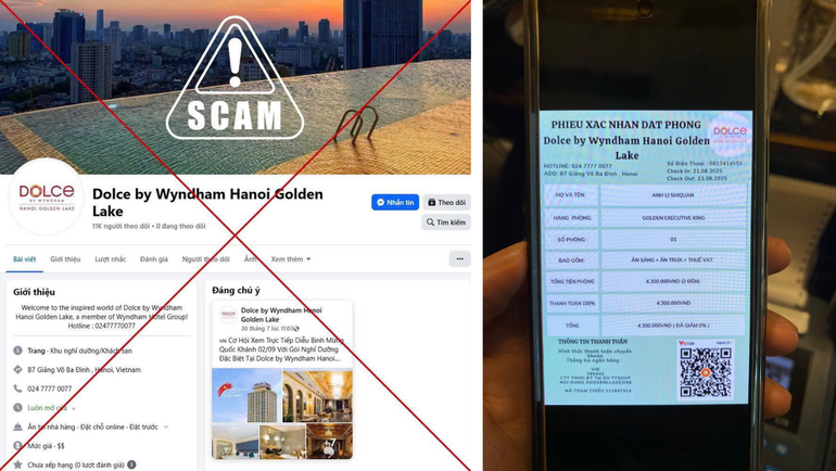 Các trang web giả mạo thậm chí còn có số lượng người theo dõi cao "ngất ngưởng" khiến người xem nhầm tưởng. Các trang web giả mạo thậm chí còn có số lượng người theo dõi cao "ngất ngưởng" khiến người xem nhầm tưởng.