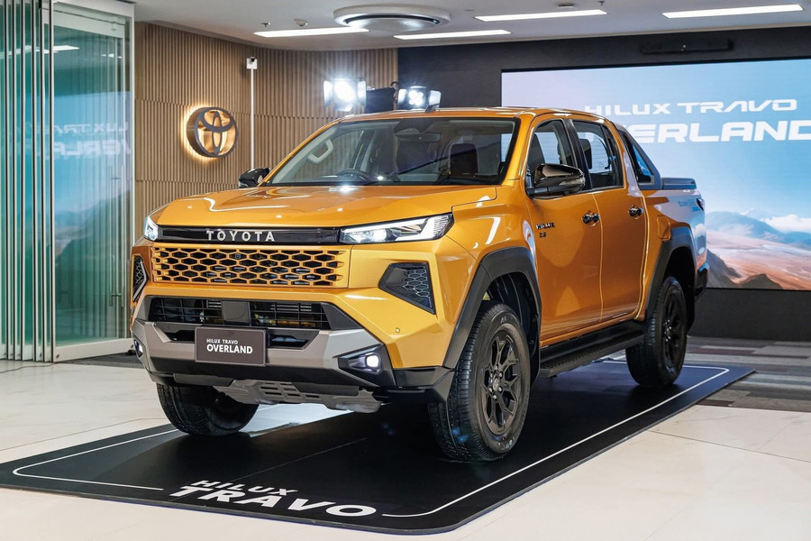 Toyota Hilux đời mới ra mắt tại Thái Lan hồi tháng 11/2025.