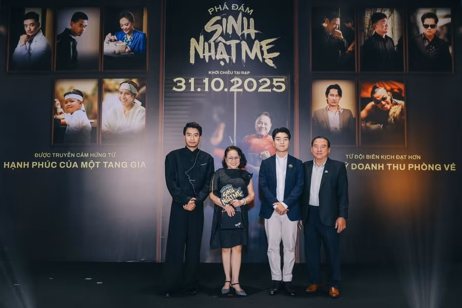 Tác phẩm đánh dấu lần đầu chạm ngõ điện ảnh của hai nghệ sĩ Ái Như và Thành Hội. Ảnh: ĐPCC