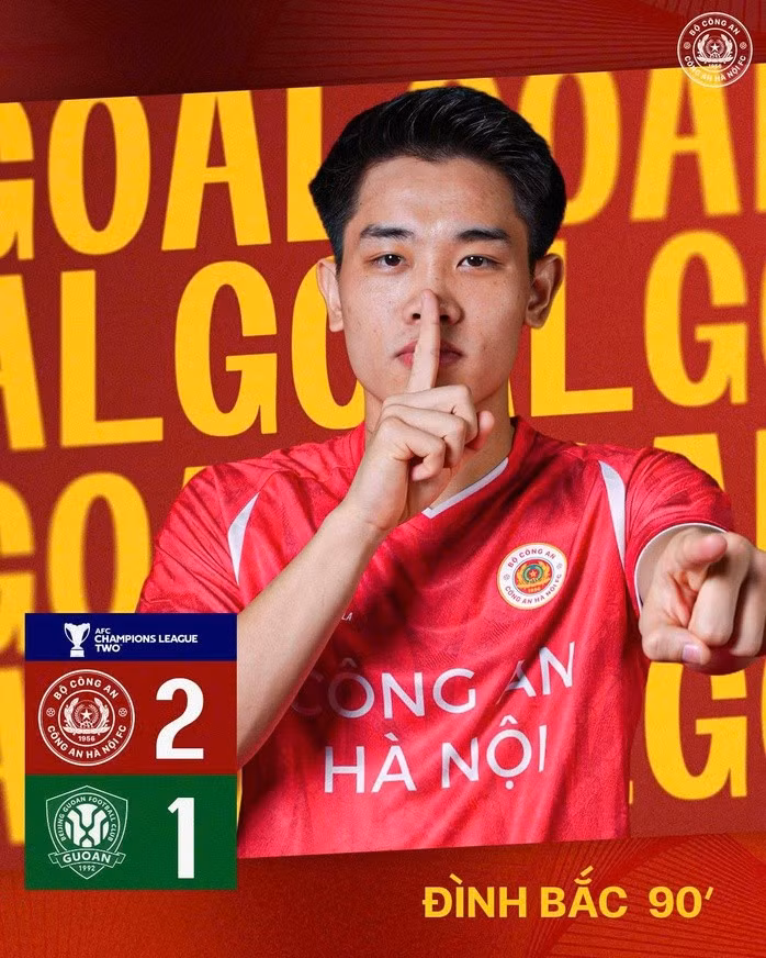 Đình Bắc đã tỏa sáng kịp thời