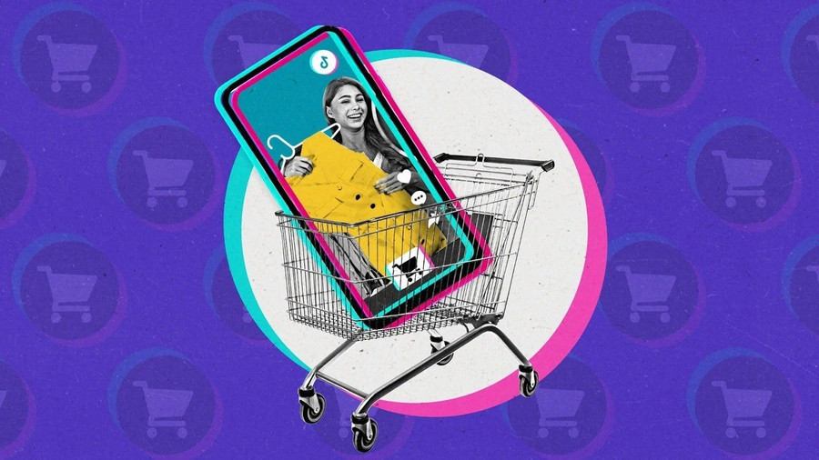 Hình ảnh minh họa nền tảng thương mại điện tử TikTok Shop. Ảnh: The Current tiktok-mang-xa-hoi.jpg