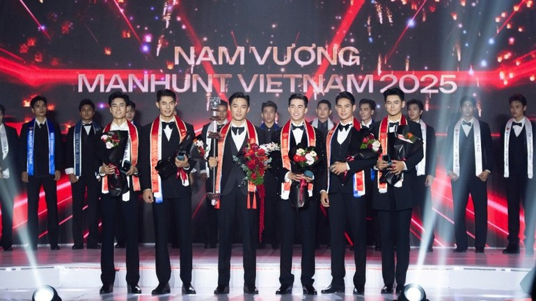 Top 6 Manhunt Vietnam 2025. Ảnh: Ban Tổ Chức