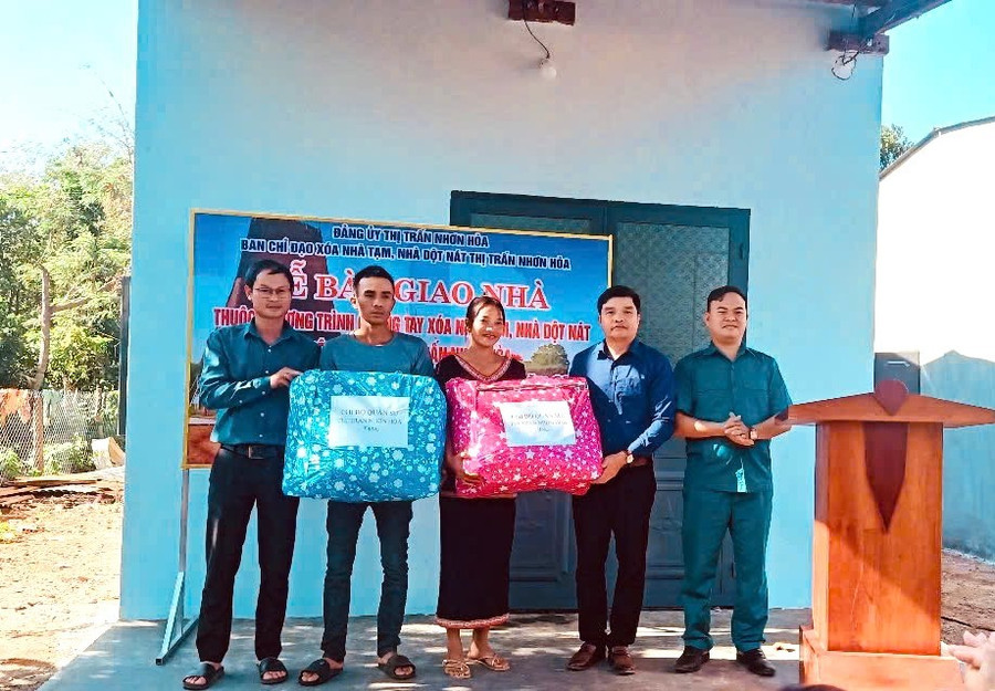 71 hộ dân trên địa bàn đã có nhà ở mới khang trang, sạch đẹp hơn. Ảnh: Đ.S z6682971812919-146f29d1bc4ee2147f7f6e6a7d6cbea3.jpg
