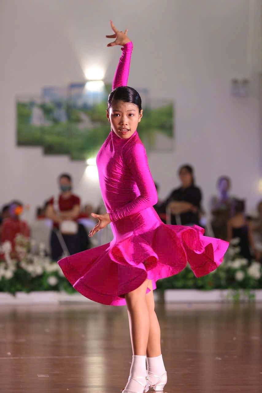 VĐV Tạ Nguyễn Bảo Hân đã giành nhiều thành tích tại giải đấu cấp tỉnh và toàn quốc. Ảnh: NVCC ta-nguyen-bao-han.jpg