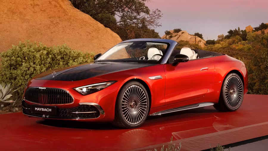 Mẫu mui trần siêu sang Mercedes-Maybach SL 680 Monogram.