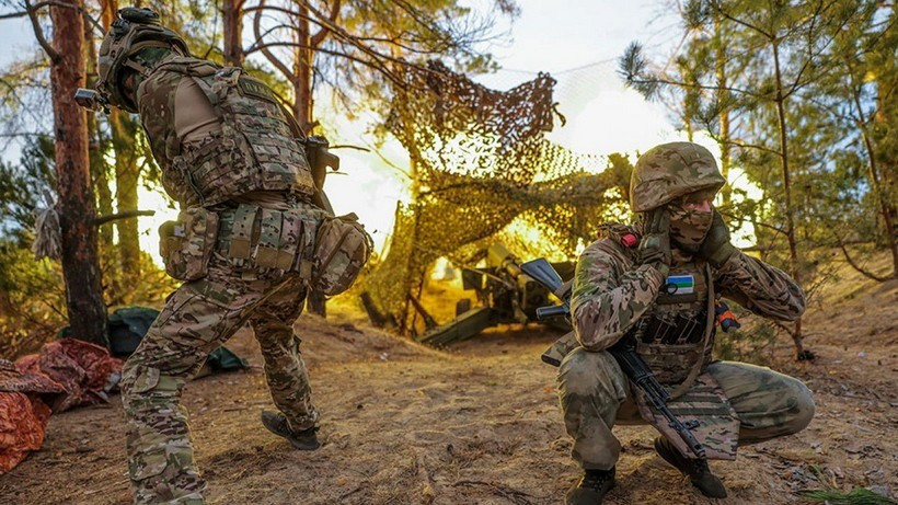 Binh sỹ Nga. Ảnh: TASS dac-nhiem.jpg