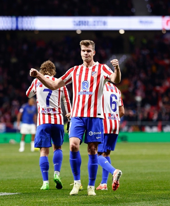 Atletico Madrid đang có phong độ vô cùng ấn tượng. Nguồn: X