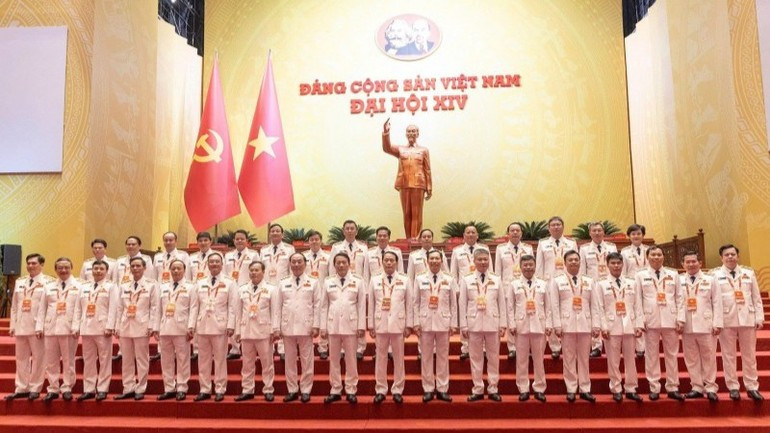 Các đại biểu Bộ Công an dự Hội nghị.