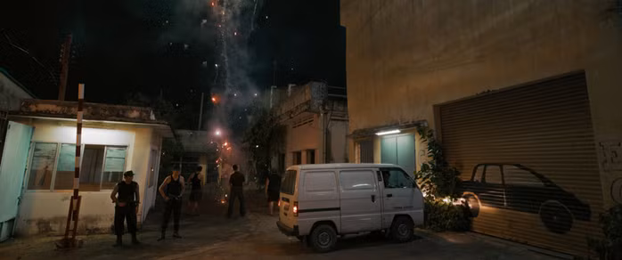 Cảnh trong “Thiên đường máu”. Ảnh do nhà sản xuất cung cấp