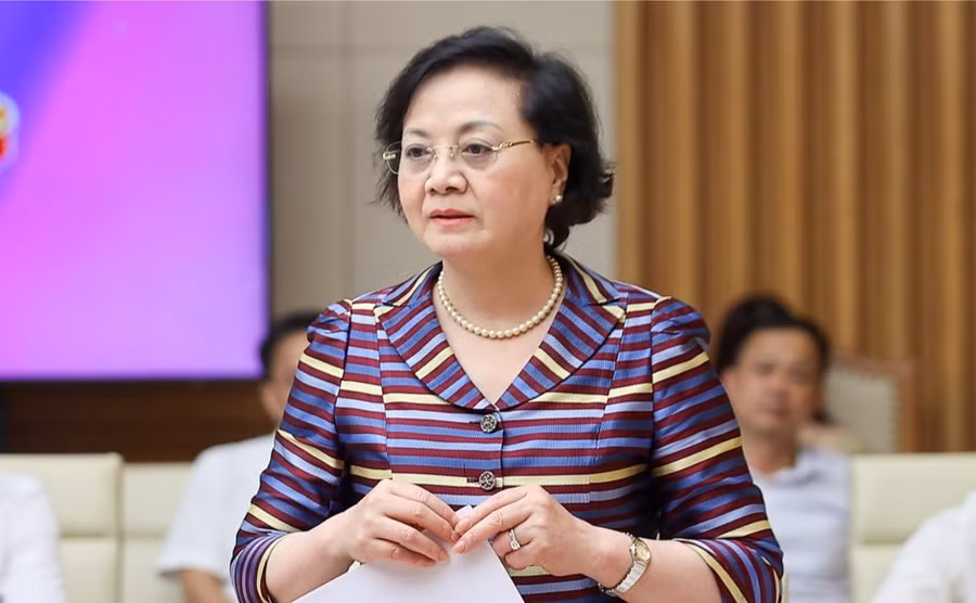 Bộ trưởng Nội vụ Phạm Thị Thanh Trà.