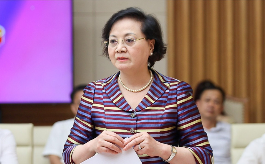 Bộ trưởng Nội vụ Phạm Thị Thanh Trà. Bộ trưởng Nội vụ Phạm Thị Thanh Trà.
