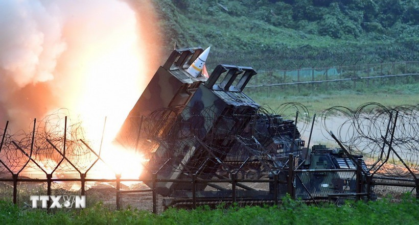 Tên lửa tầm xa ATACMS. (Nguồn: AFP) atacms.jpg