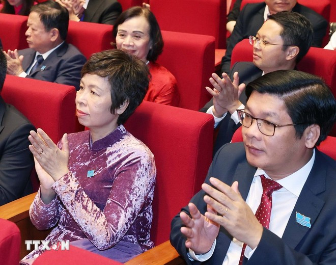 Các đại biểu tham dự Đại hội. (Ảnh: Thống Nhất/TTXVN) Các đại biểu tham dự Đại hội. (Ảnh: Thống Nhất/TTXVN)