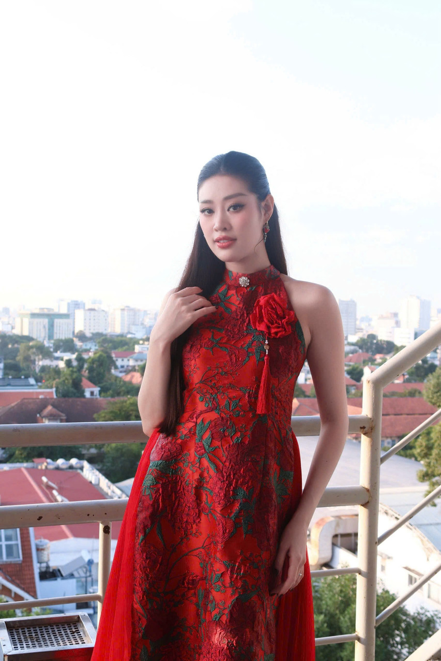 Tết là dịp để Khánh Vân nhìn lại năm cũ, đồng thời vạch ra những kế hoạch cho năm mới. Ảnh: Hải Duy