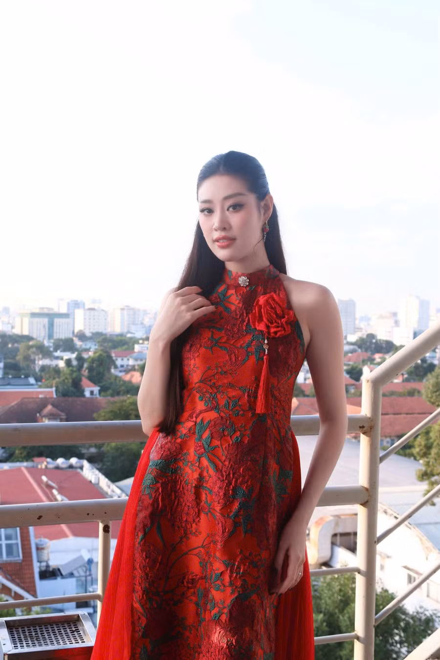 Tết là dịp để Khánh Vân nhìn lại năm cũ, đồng thời vạch ra những kế hoạch cho năm mới. Ảnh: Hải Duy