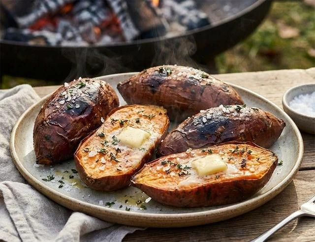 Nấu quá kỹ hoặc nướng khoai lang lâu ở nhiệt độ cao sẽ làm chỉ số GI tăng mạnh