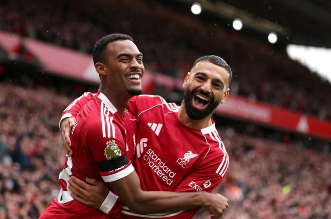 Liverpool toàn thắng cả 5 trận ở Premier League. (Nguồn: Getty Images) Liverpool toàn thắng cả 5 trận ở Premier League. (Nguồn: Getty Images)