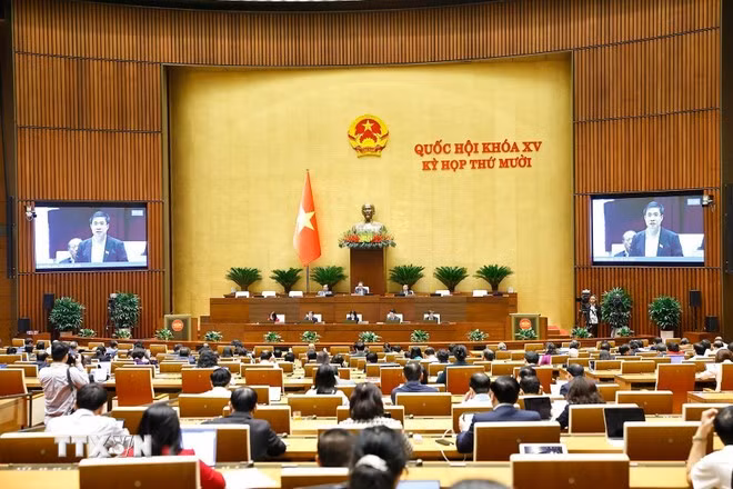 Quang cảnh quốc hội. Ảnh: Doãn Tấn/TTXVN