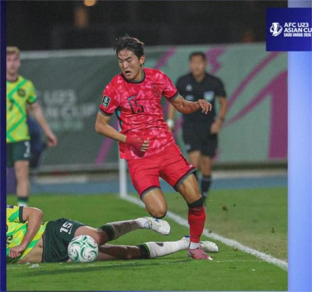U.23 Hàn Quốc tiếp tục có trận đấu vất vả