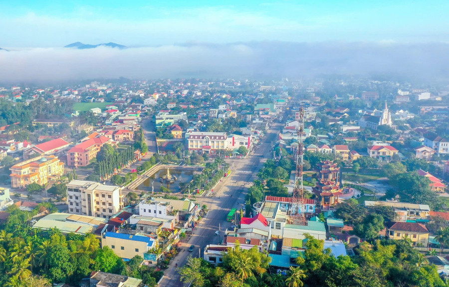 Một góc của xã Phù Mỹ. Ảnh: Nguyễn Dũng 64.jpg
