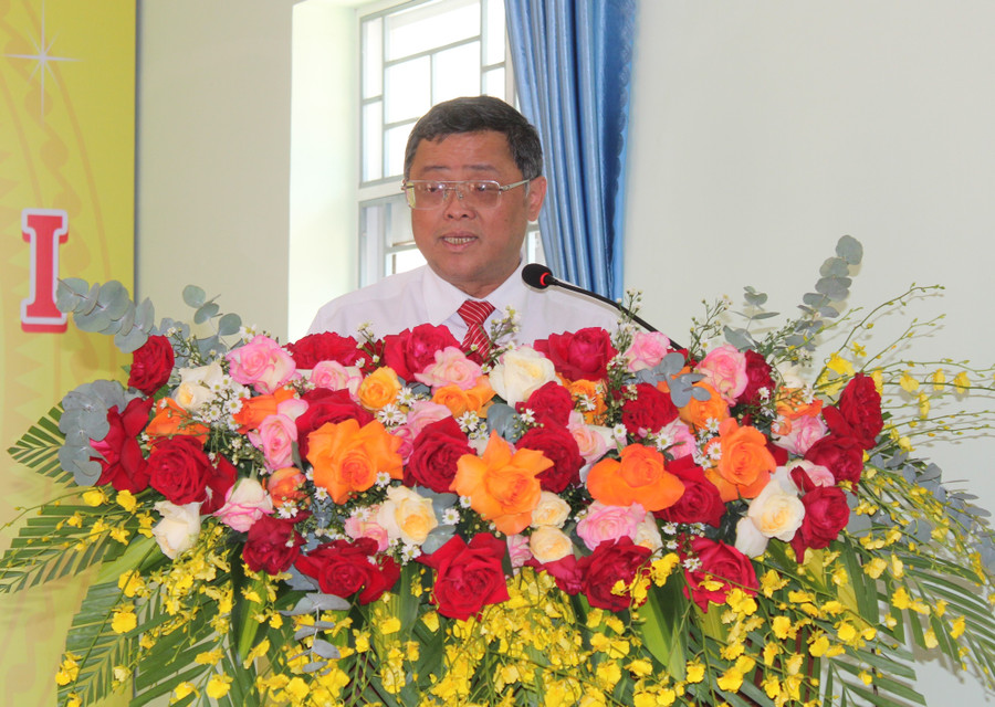 Phó Trưởng ban Thường trực ban Nội chính Tỉnh ủy Phan Quang Thái phát biểu chỉ đạo tại Đại hội. Ảnh: N.H Phó Trưởng ban Thường trực ban Nội chính Tỉnh ủy Phan Quang Thái phát biểu chỉ đạo tại Đại hội. Ảnh: N.H
