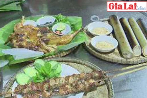 Cơm lam gà nướng-Đặc sản của núi rừng Tây Nguyên