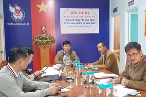 Hội Nhà báo tỉnh Gia Lai triển khai nhiệm vụ năm 2023