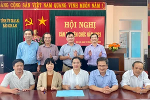 Báo Gia Lai tổ chức hội nghị cán bộ, viên chức năm 2023