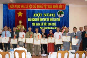 Hội nghị biểu dương điển hình tiên tiến người cao tuổi giai đoạn 2006-2010