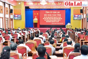 Hội nghị cán bộ toàn tỉnh học tập, quán triệt Kết luận số 21-KL/TW của Ban Chấp hành Trung ương Đảng