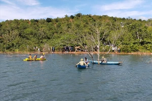 Một người đuối nước khi đi đánh cá trên lòng hồ thủy điện ở Đắk Nông