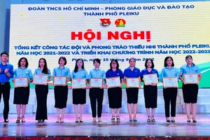 Pleiku: Hơn 204 triệu đồng thực hiện 48 công trình măng non