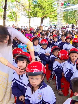 Phát động tặng mũ bảo hiểm cho học sinh lớp 1 toàn quốc năm học 2025-2026 tại Gia Lai