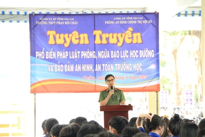 Tuyên truyền pháp luật về phòng-chống bạo lực học đường cho học sinh