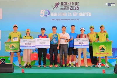 Gia Lai tỏa sáng tại Giải Half Marathon Buôn Ma Thuột 2025