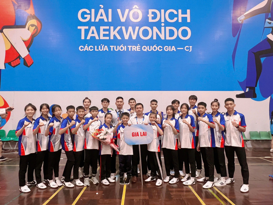 Gia Lai tham dự giải năm nay với 20 VĐV. Ảnh: Đức Nhật