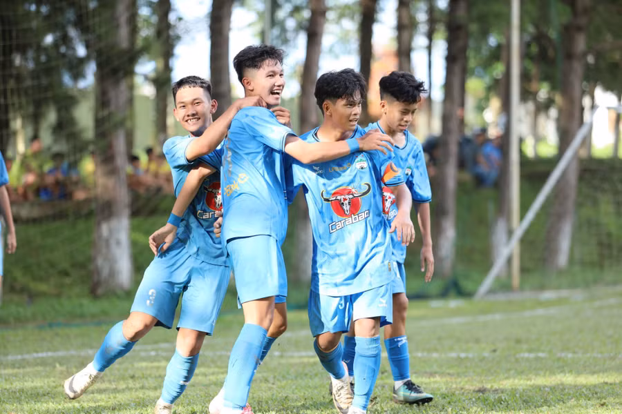 U15 HAGL đã có chiến thắng áp đảo trước U15 Đắk Lắk. Ảnh: Anh Tuấn