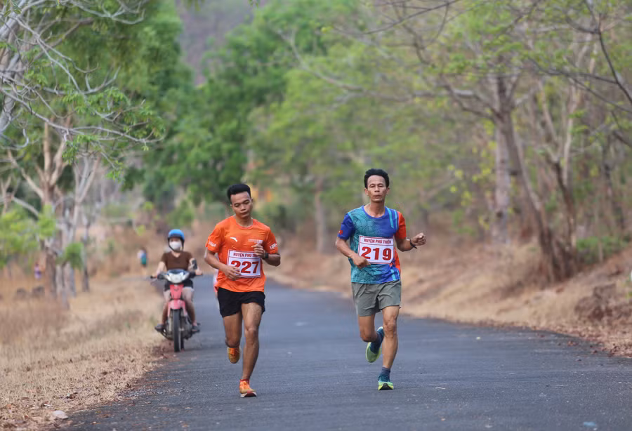 Cung đường trải qua những tán cây xanh mát. Ảnh: Văn Ngọc