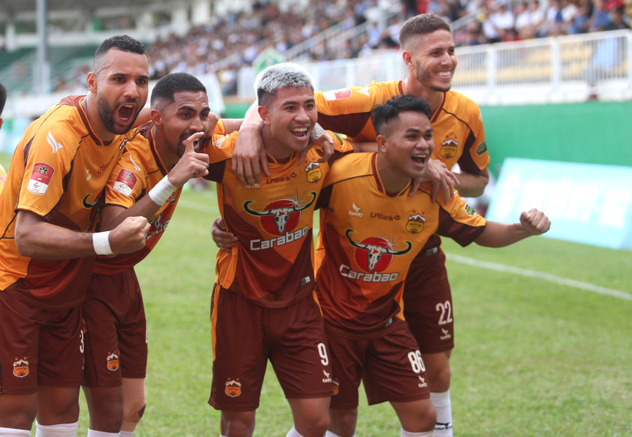 LPBank HAGL đã giành trọn 3 điểm trong trận cầu quan trọng. Ảnh: Văn Ngọc LPBank HAGL đã giành trọn 3 điểm trong trận cầu quan trọng. Ảnh: Văn Ngọc