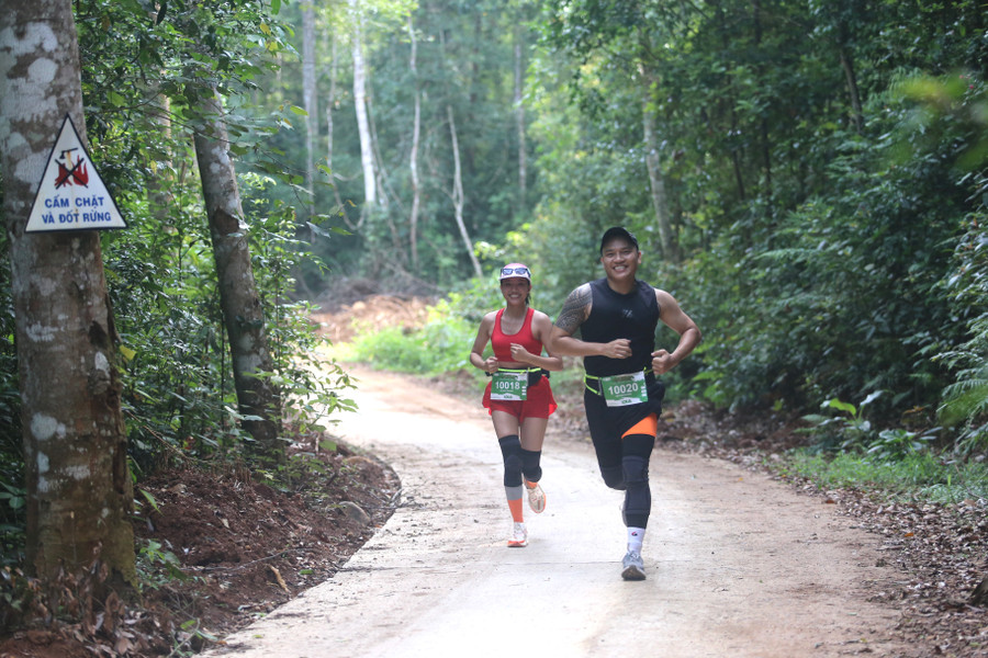 Giải chạy nhằm lan tỏa thông điệp bảo vệ rừng. Ảnh: Văn Ngọc Giải chạy nhằm lan tỏa thông điệp bảo vệ rừng. Ảnh: Văn Ngọc