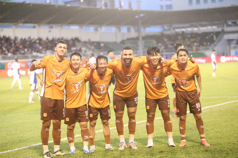 HAGL giành chiến thắng thứ 2 liên tiếp ở mùa giải mới. Ảnh: Văn Ngọc HAGL giành chiến thắng thứ 2 liên tiếp ở mùa giải mới. Ảnh: Văn Ngọc