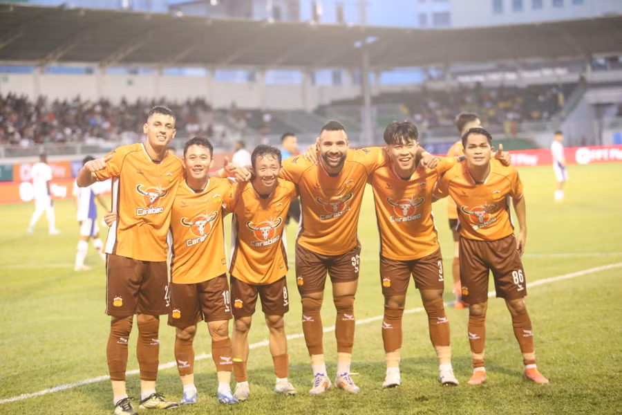 HAGL giành chiến thắng thứ 2 liên tiếp ở mùa giải mới. Ảnh: Văn Ngọc