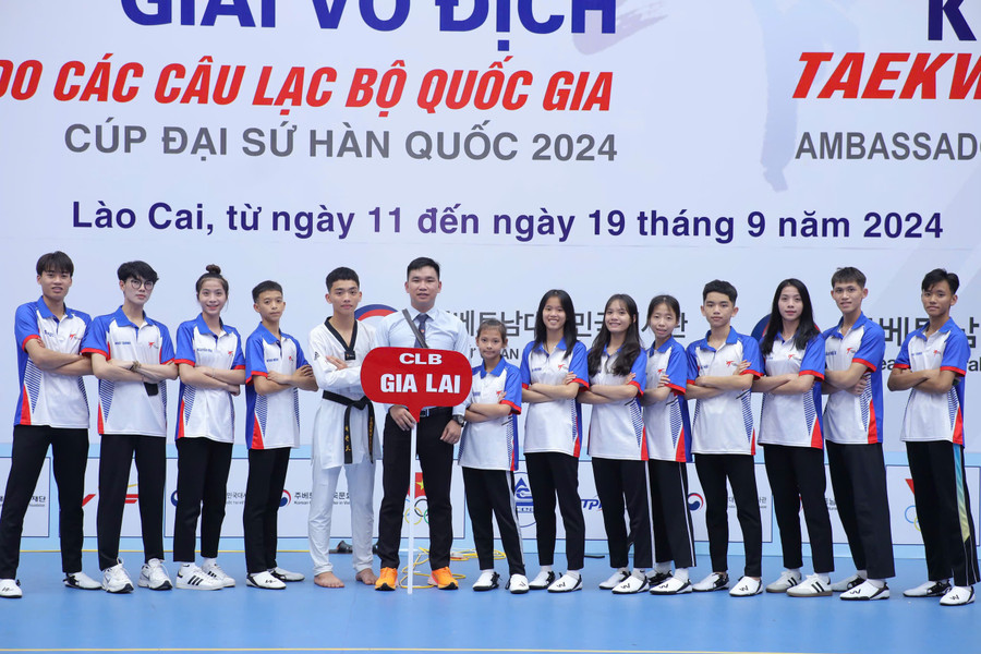 Các VĐV Gia Lai tranh tài tại giải đấu. Ảnh: Đức Nhật Các VĐV Gia Lai tranh tài tại giải đấu. Ảnh: Đức Nhật