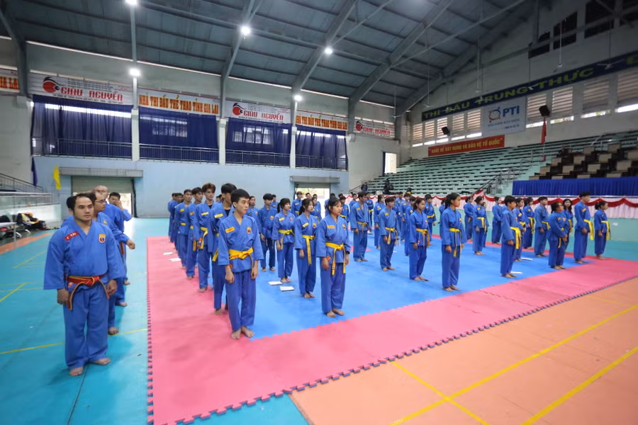 70 học viên tham gia lớp tập huấn năm nay. Ảnh: Văn Ngọc