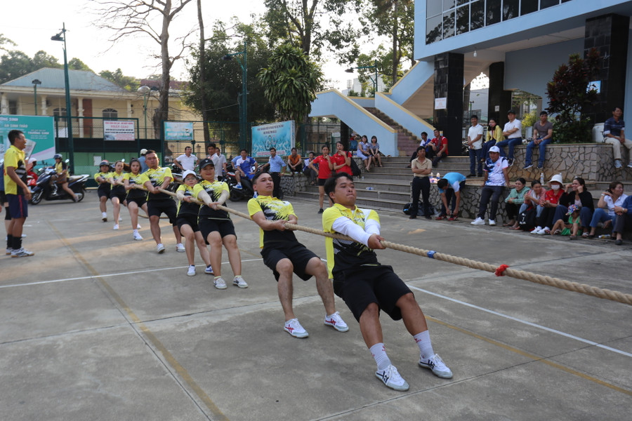 Các VĐV của TP. Pleiku giành giải nhất của 7/9 nội dung thi đấu. Ảnh: Văn Ngọc Các VĐV của TP. Pleiku giành giải nhất của 7/9 nội dung thi đấu. Ảnh: Văn Ngọc