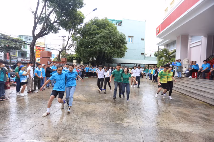 Các màn so tài đã diễn ra sôi nổi và không kém phần kịch tính. Ảnh: Văn Ngọc